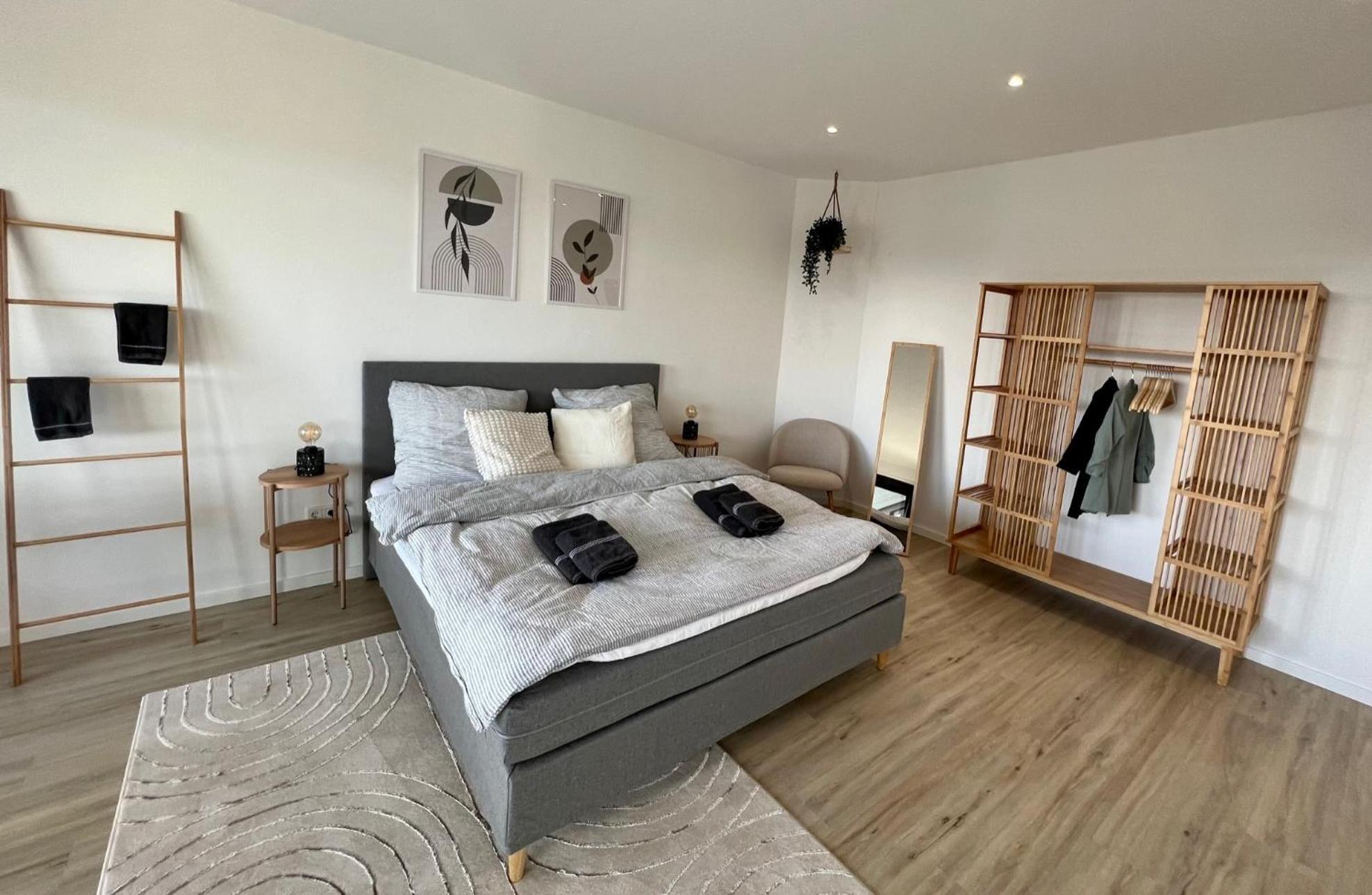 Piso Superior - Exklusives Apartment An Der Promenade Mit Rheinsicht & Loggia Emmerich Luaran gambar